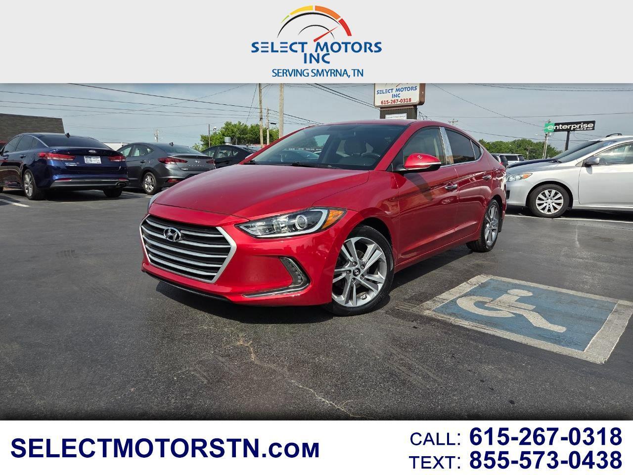 Hyundai Elantra Limited 2017