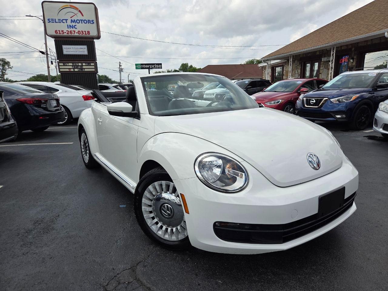 Volkswagen Beetle 2.5L Convertible 2013