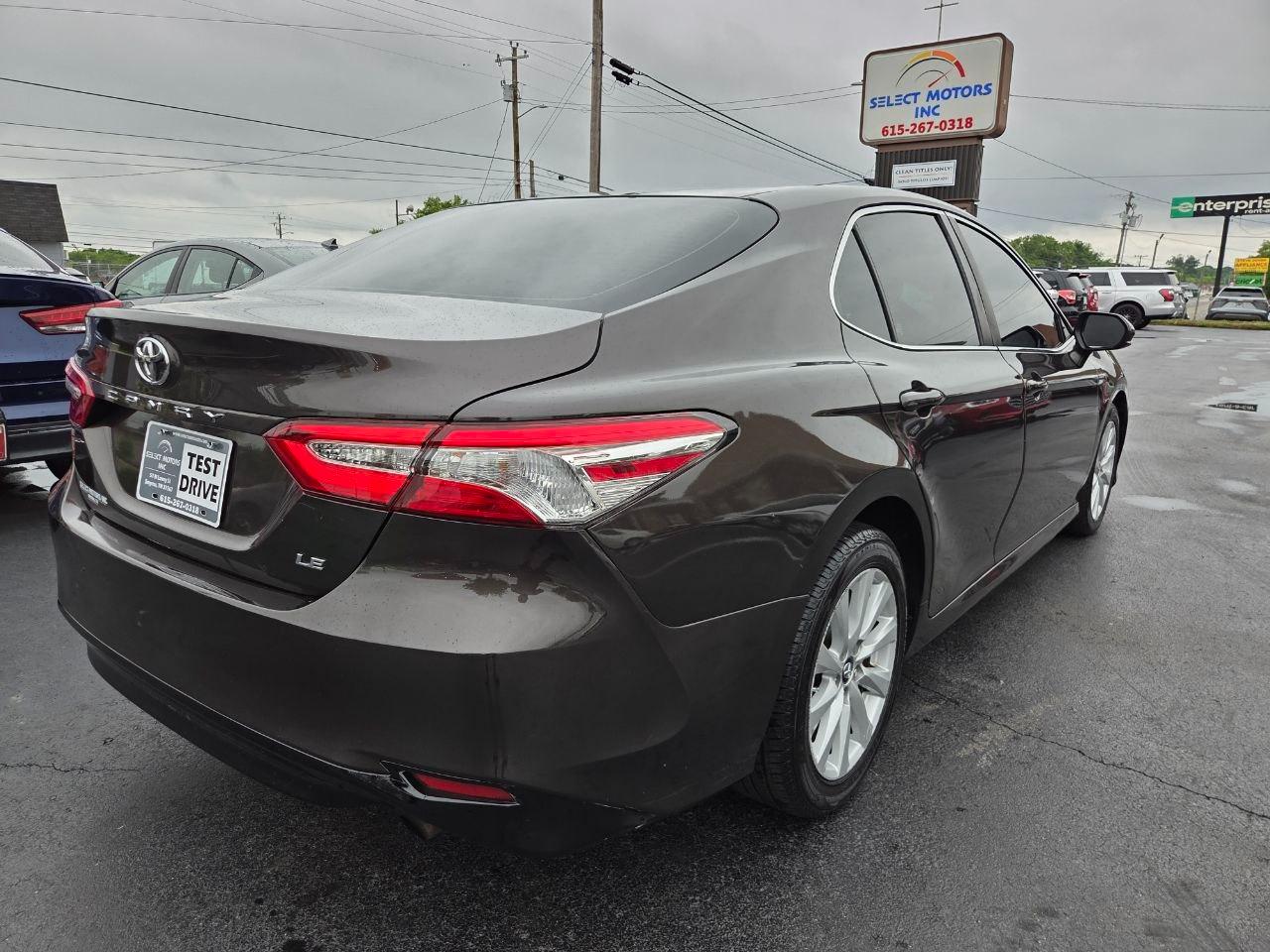 Toyota Camry LE 2018