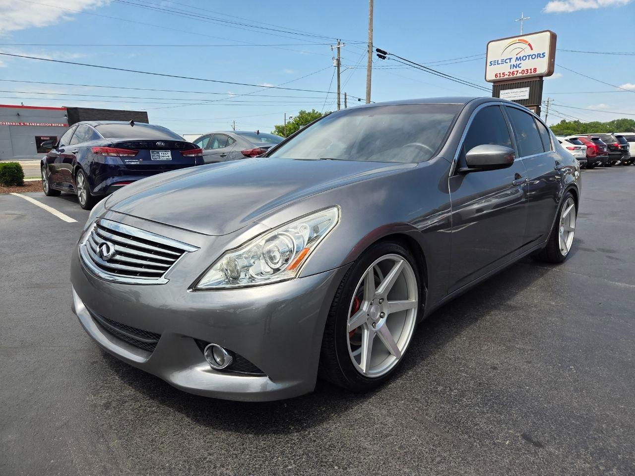 Infiniti G Sedan 37x AWD 2013