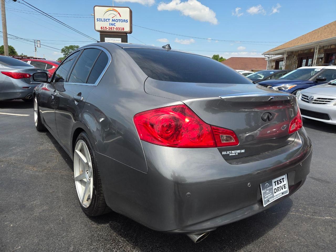Infiniti G Sedan 37x AWD 2013