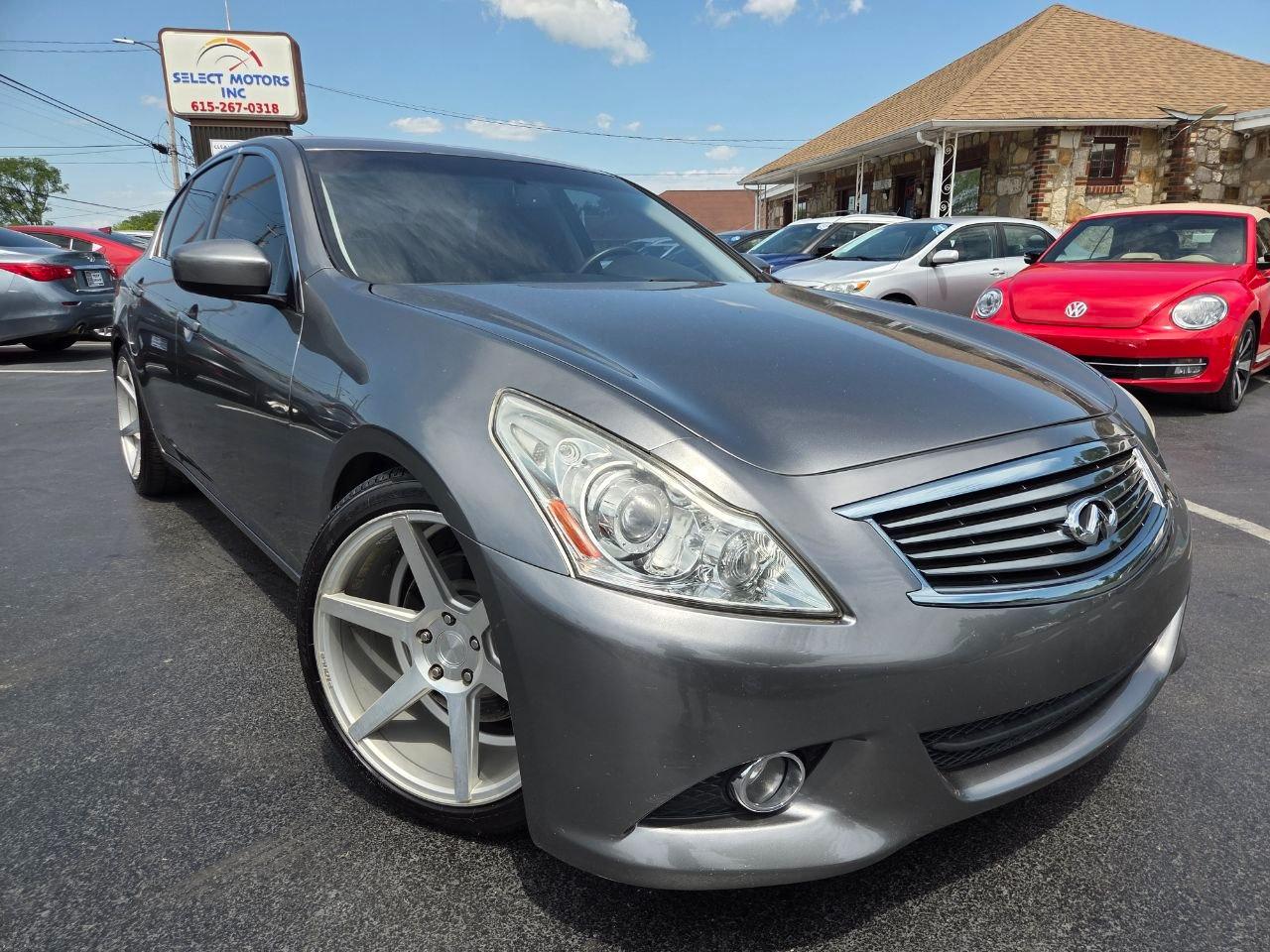 Infiniti G Sedan 37x AWD 2013