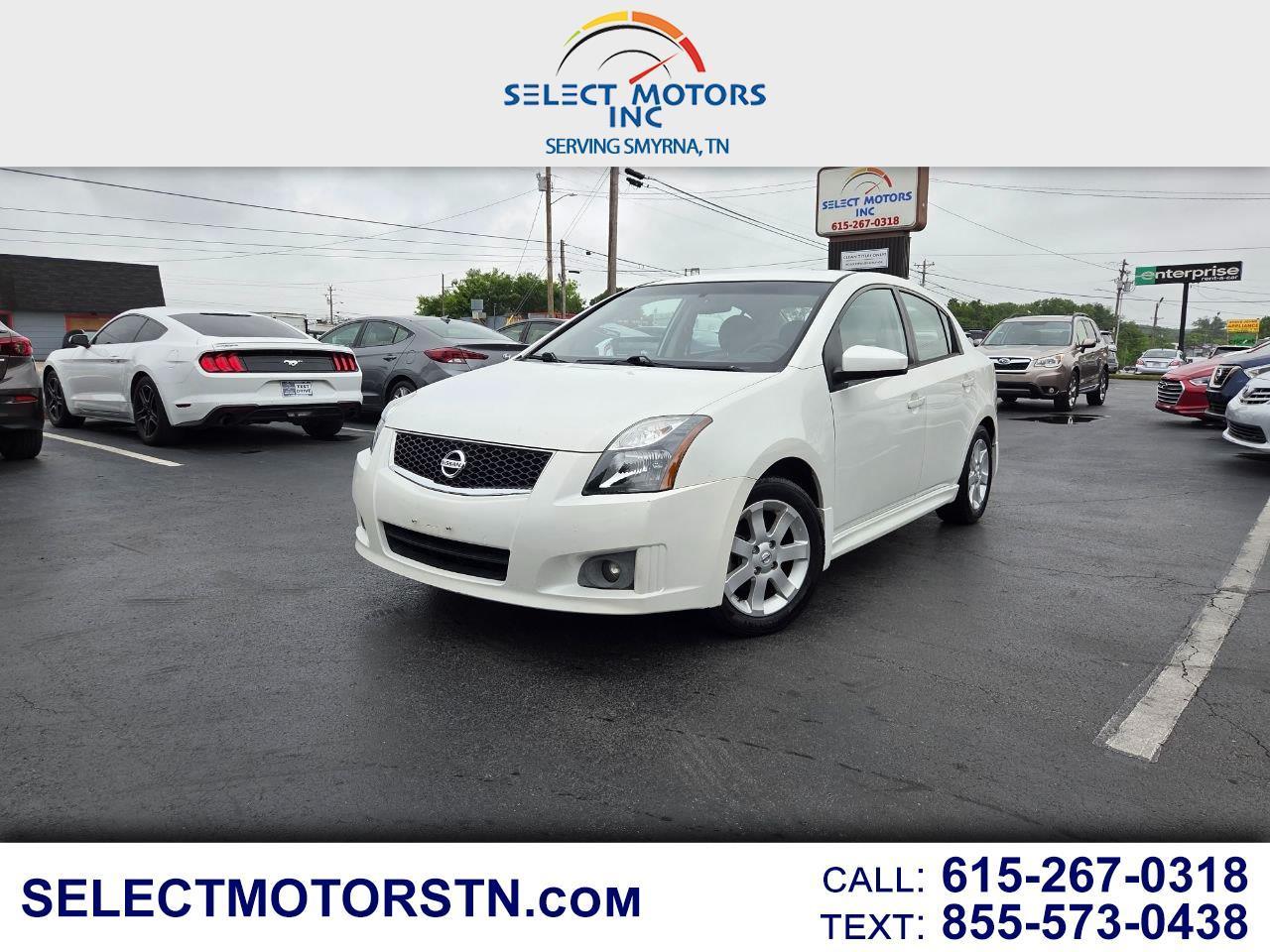 2012 Nissan Sentra 2.0 SR