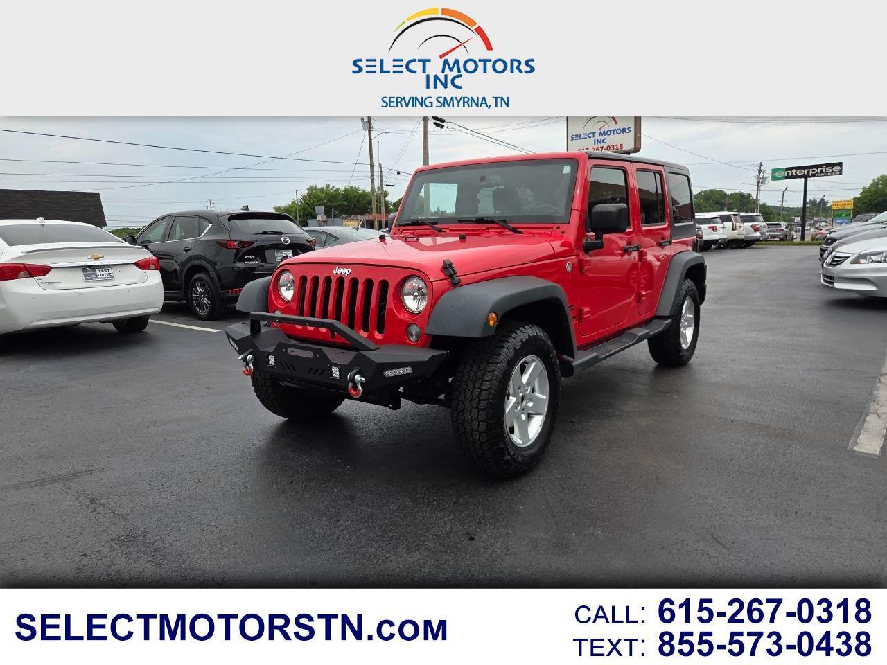 Jeep Wrangler Unlimited Sport 4WD 2015