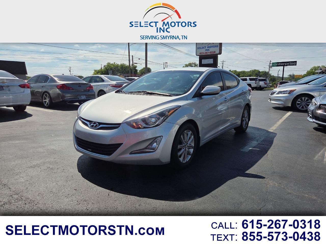 2016 Hyundai Elantra SE 6AT