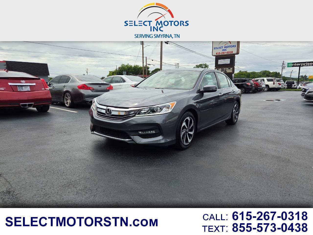 2017 Honda Accord EX Sedan w/ Honda Sensing
