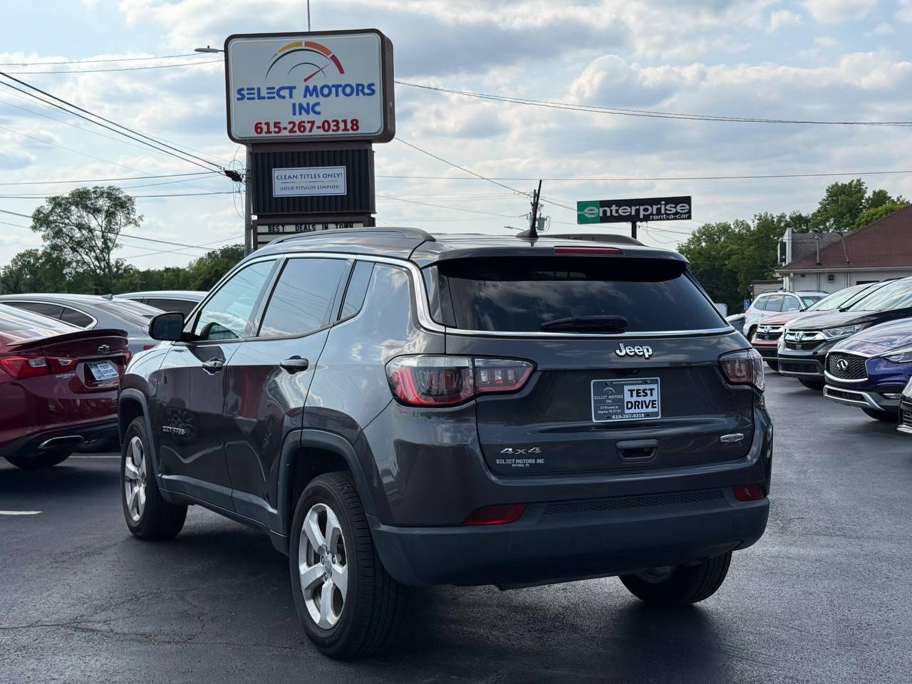 Jeep Compass Latitude 4WD 2018