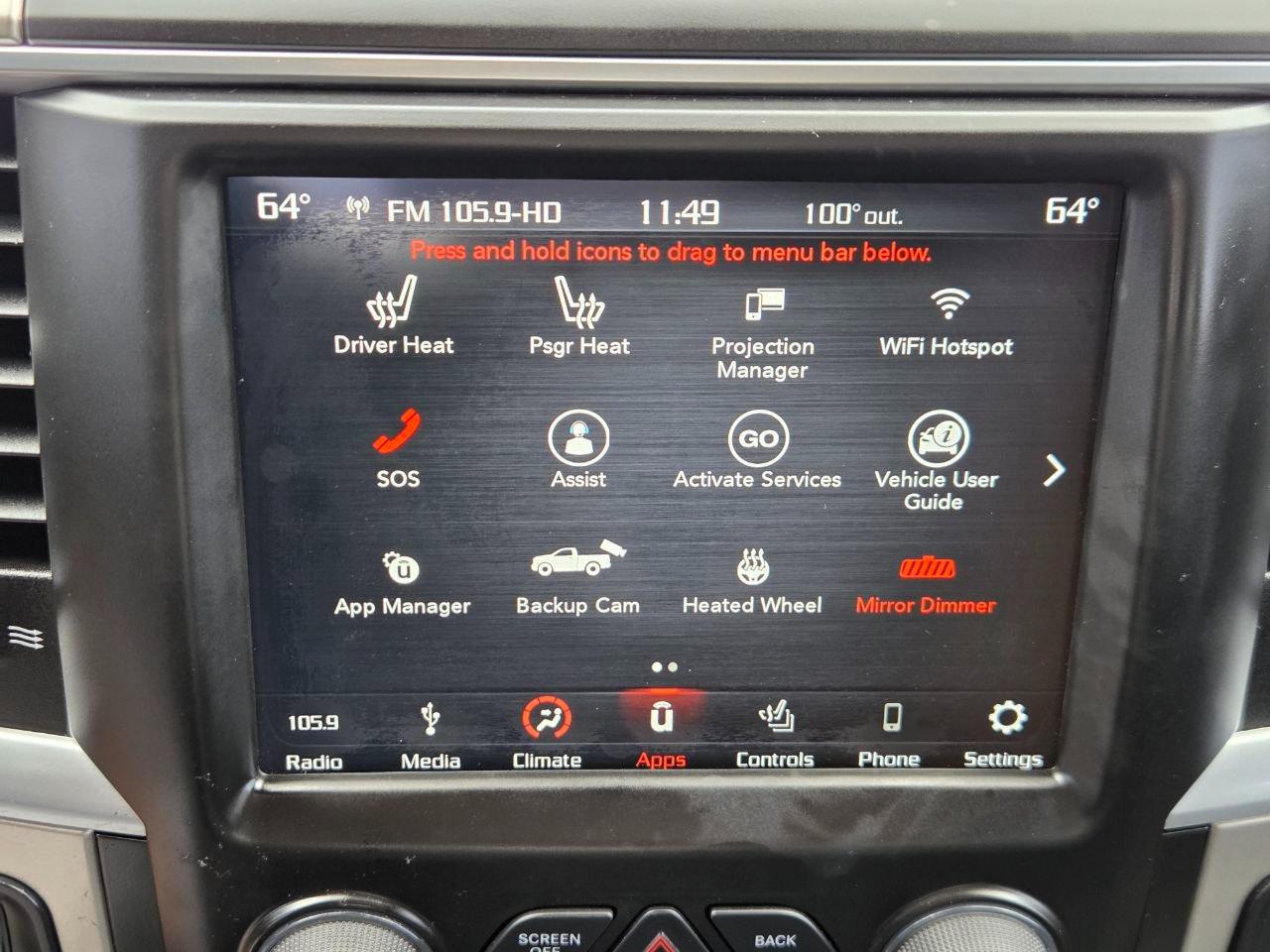 RAM 1500 Big Horn Quad Cab 4WD 2018