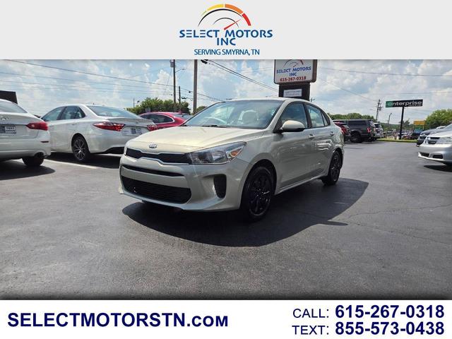 Gold 2018 Kia Rio Sedan Front-Wheel Drive Automatic