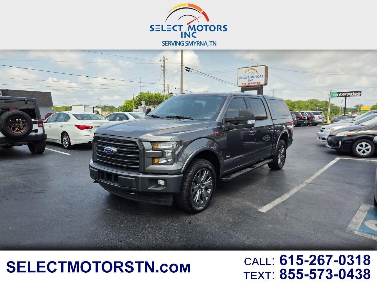 2017 Ford F-150 XLT SuperCrew 5.5-ft. Bed 4WD