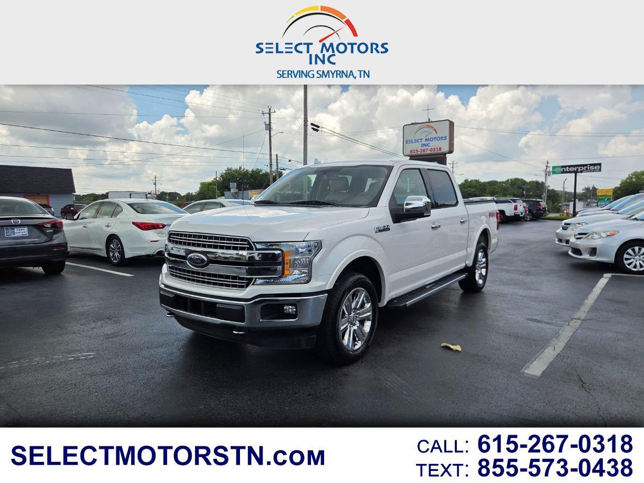 2018 Ford F-150 Lariat SuperCrew 5.5-ft. Bed 4WD