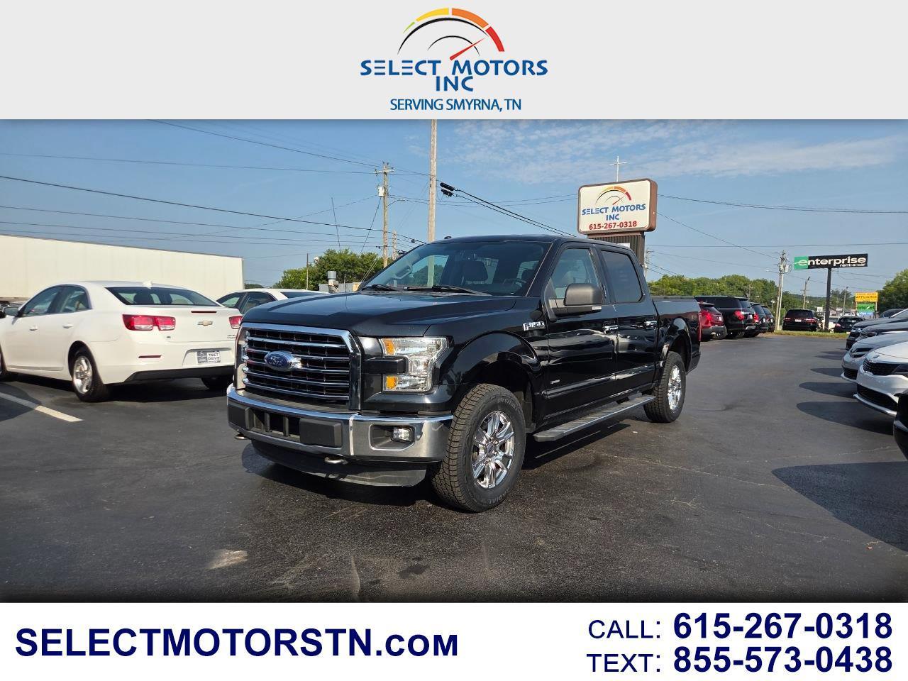 2016 Ford F-150 XLT SuperCrew 5.5-ft. Bed 4WD