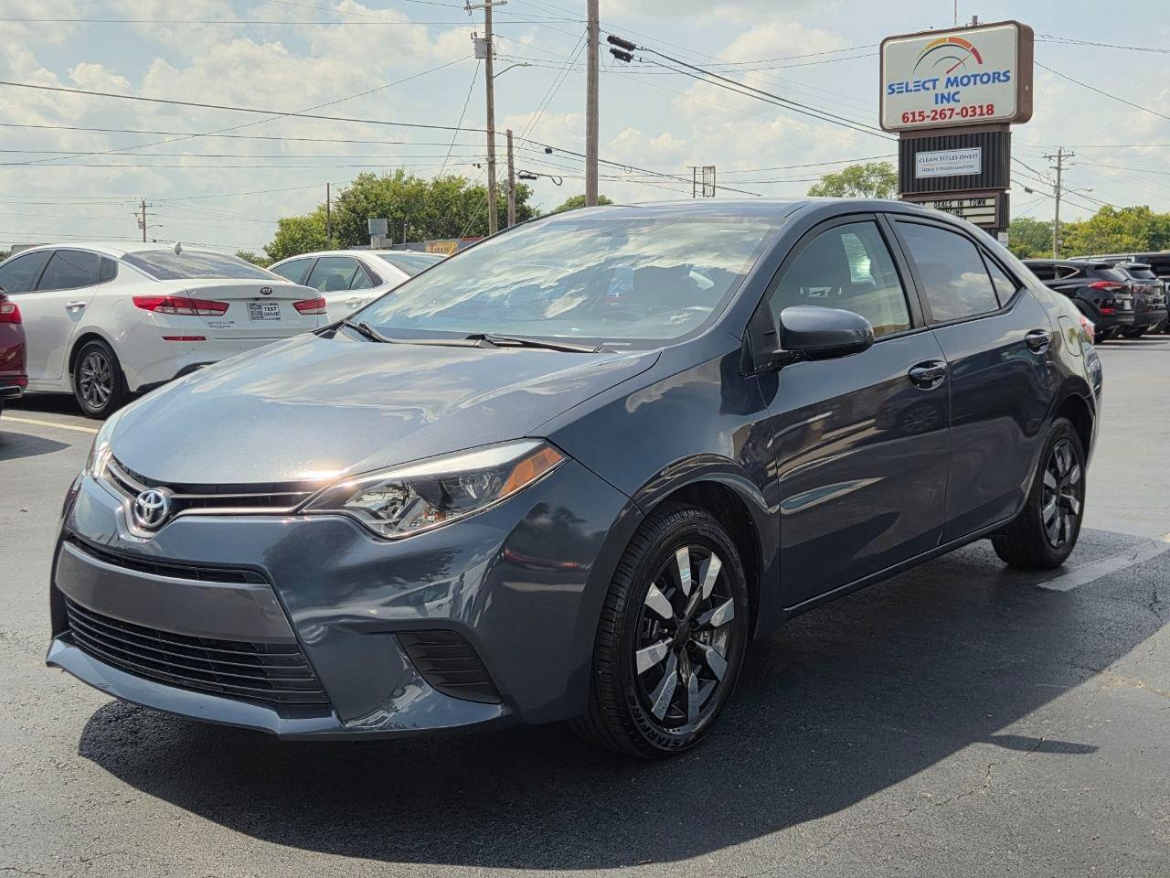 Toyota Corolla LE 2016