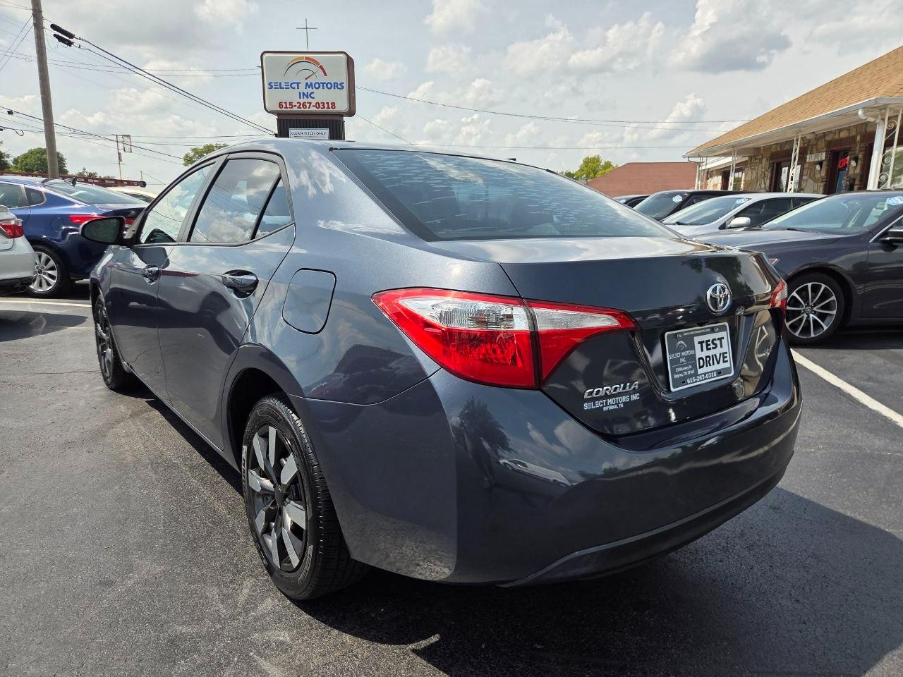 Toyota Corolla LE 2016