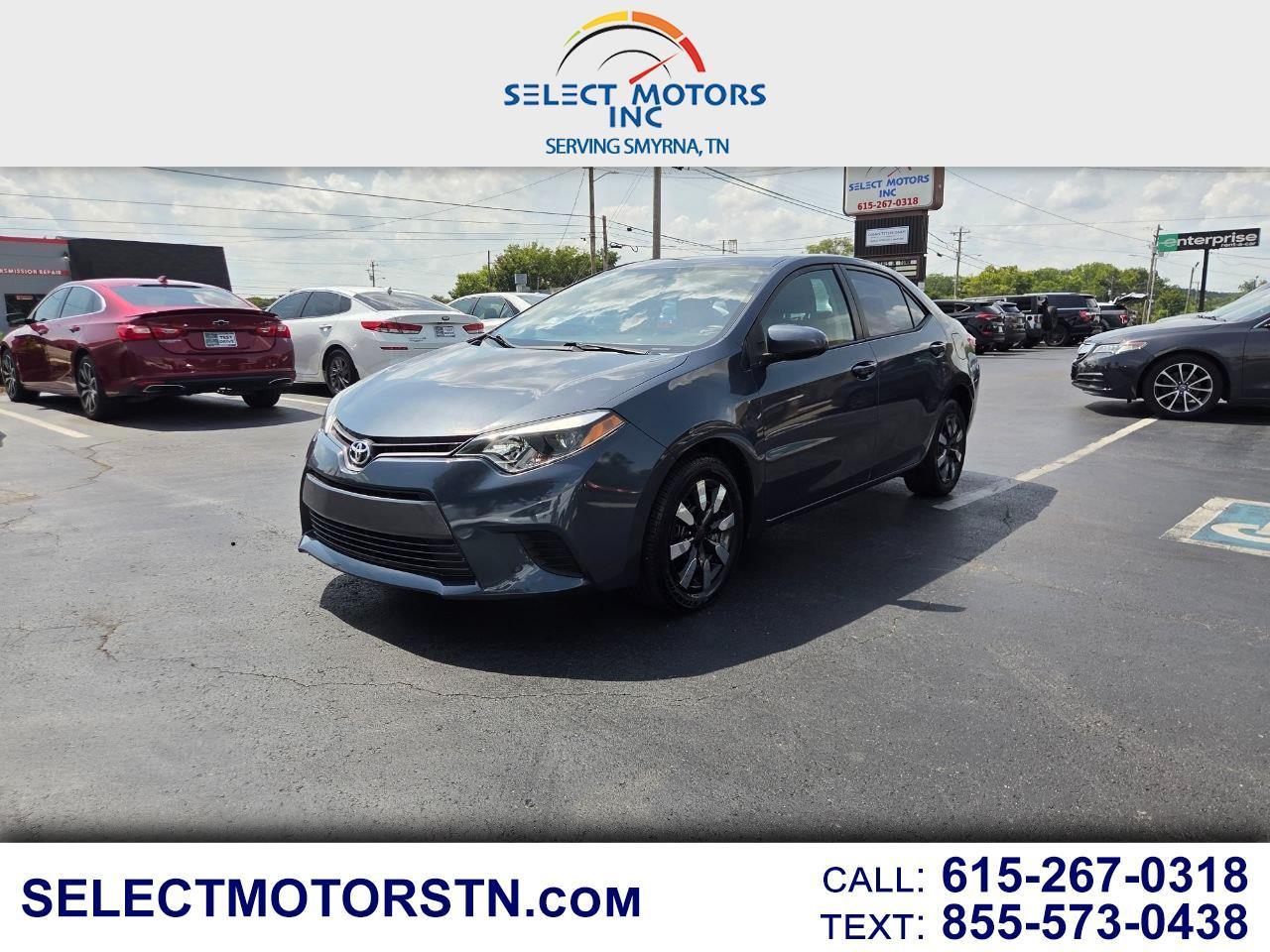 2016 Toyota Corolla LE