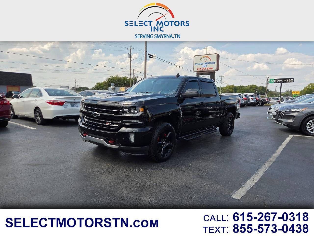 2017 Chevrolet Silverado 1500 LTZ Crew Cab 4WD