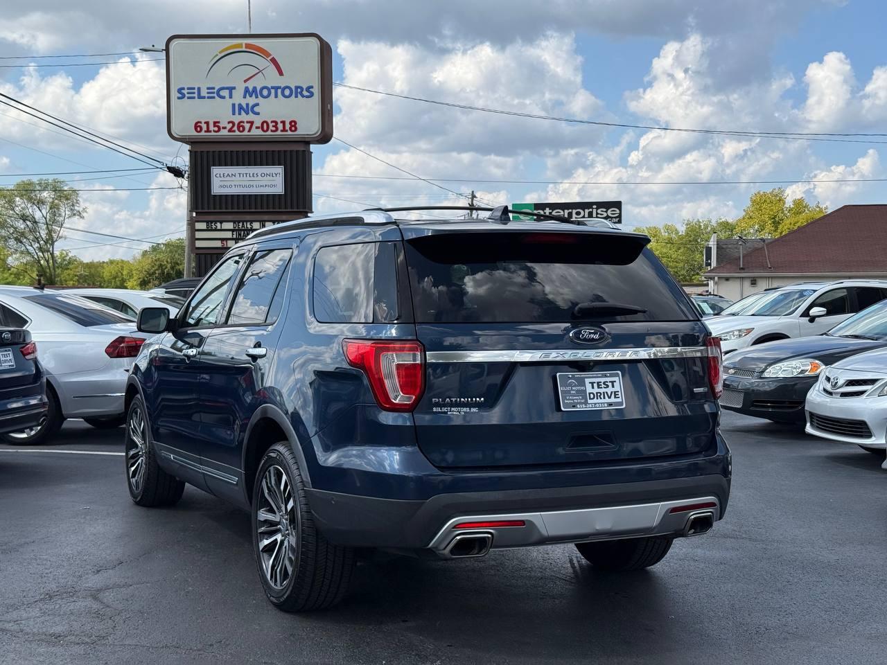 Ford Explorer Platinum AWD 2016