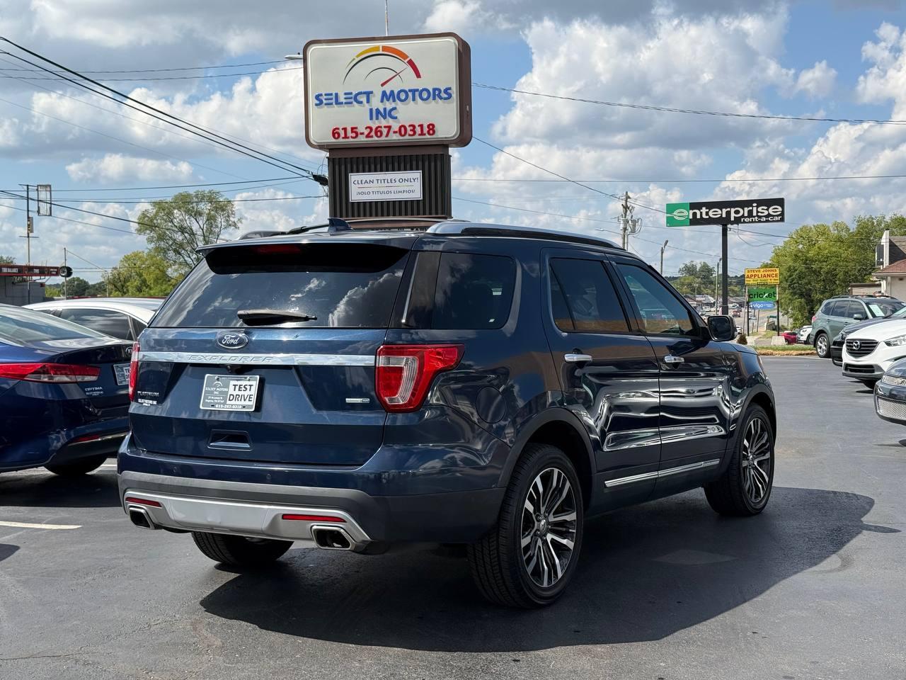 Ford Explorer Platinum AWD 2016