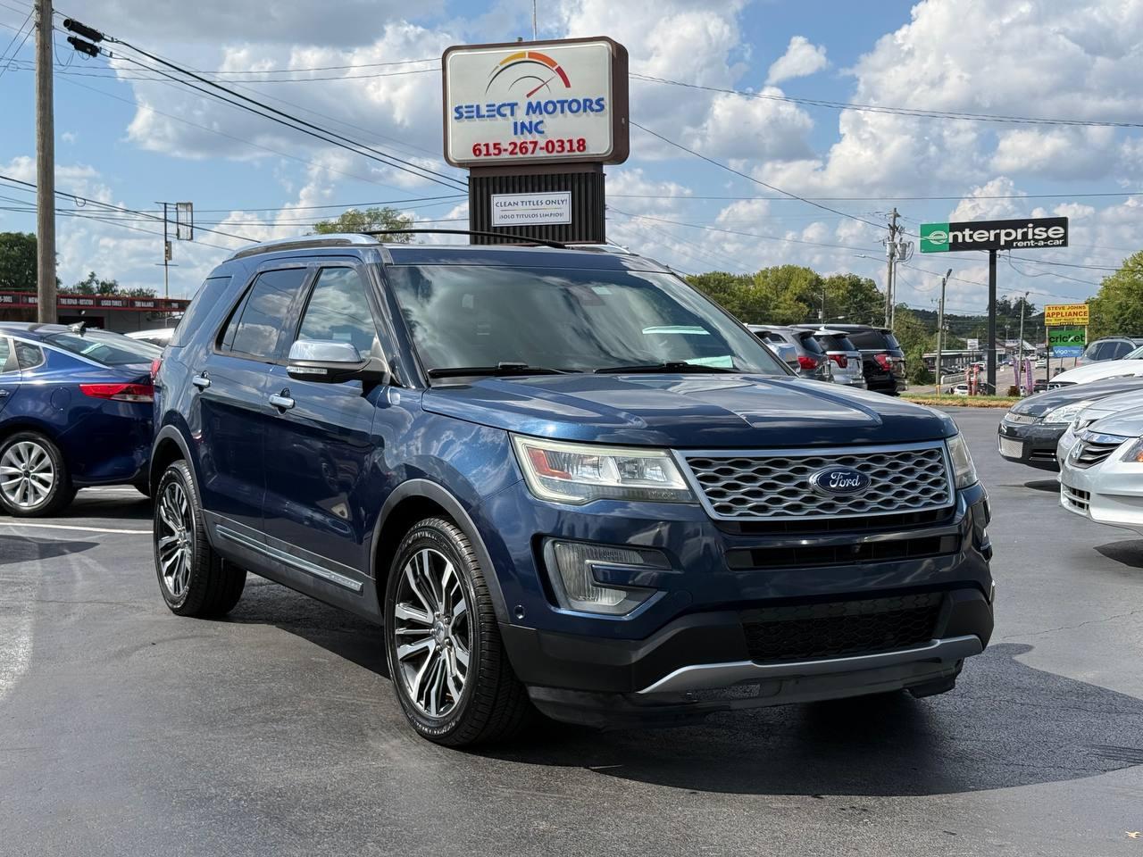 Ford Explorer Platinum AWD 2016