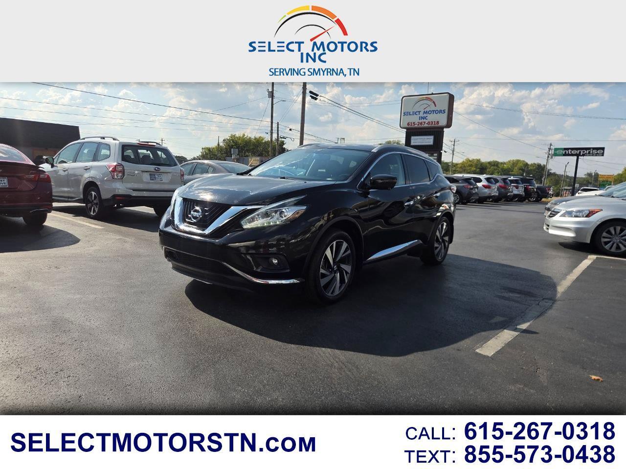 Nissan Murano Platinum FWD 2018