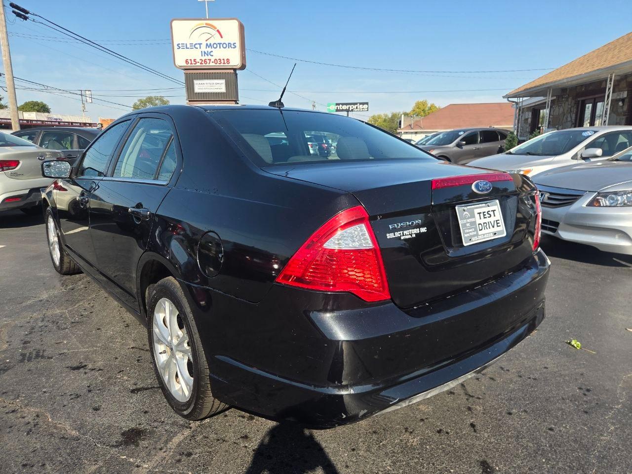Ford Fusion I4 SE 2011