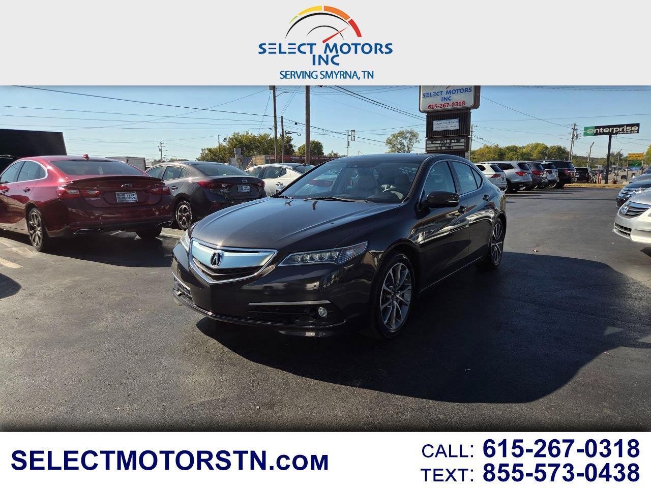 Acura TLX 9-Spd AT w/Advance Package 2015
