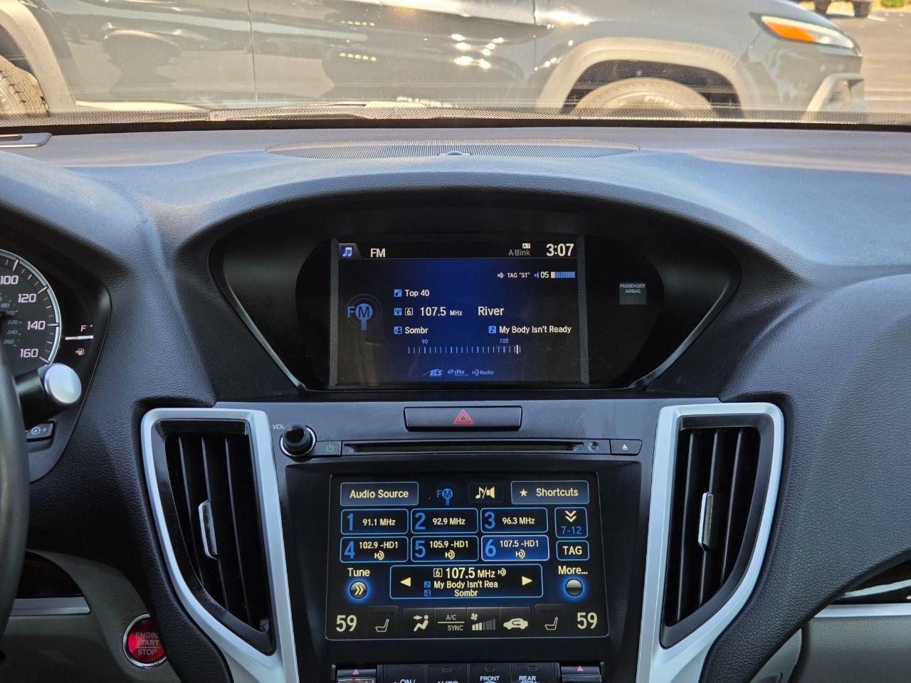 Acura TLX 9-Spd AT w/Advance Package 2015