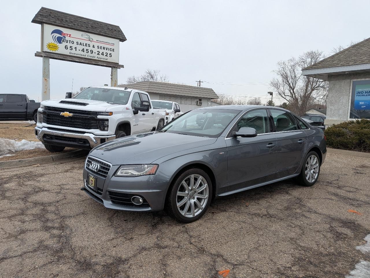 2012 Audi A4 4dr Sdn Auto quattro 2.0T Premium Plus