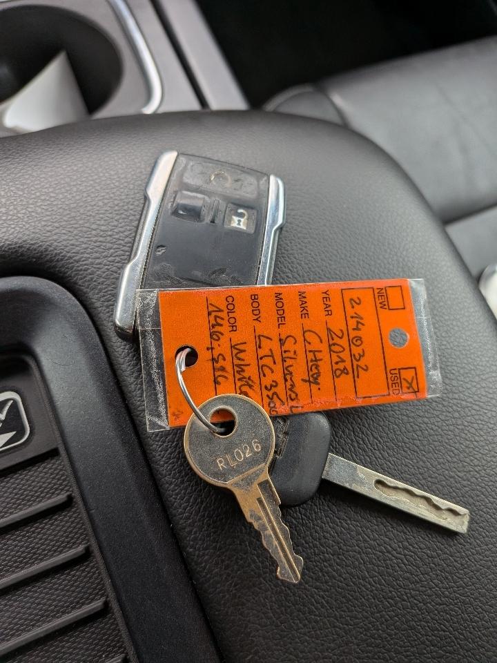 Chevrolet Silverado 3500HD 4WD Crew Cab 153.7" LTZ 2018