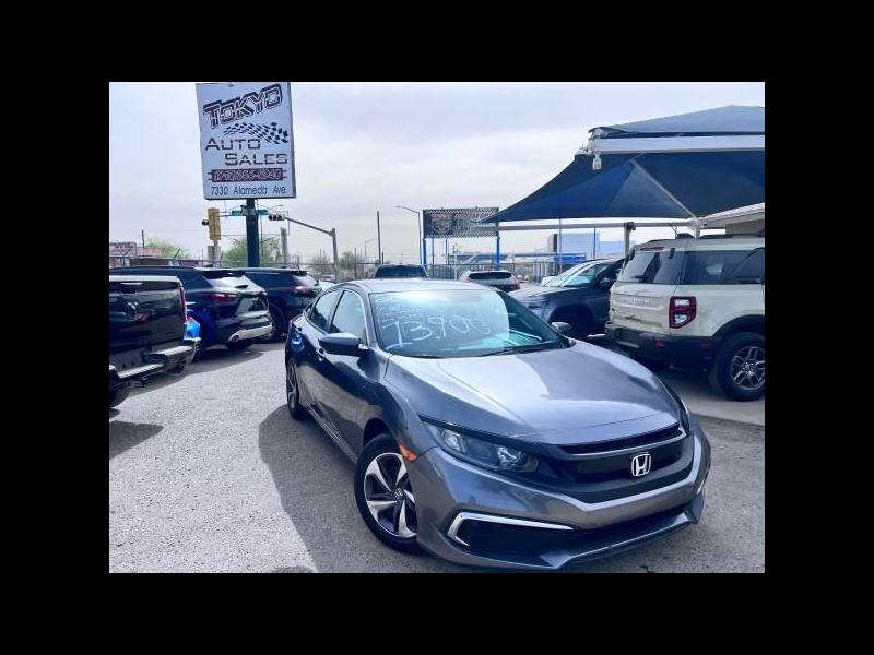 2021 Honda Civic LX Honda Sensing Sedan CVT