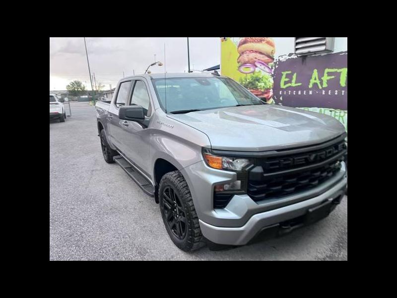 Chevrolet Silverado 1500 Custom Crew Cab 4WD 2023