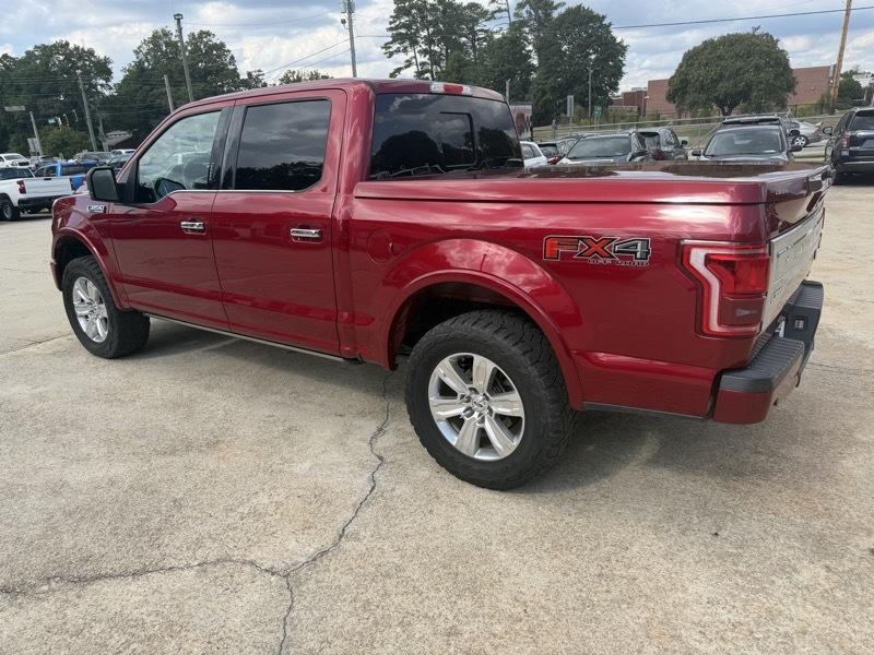 Ford F-150 Platinum 4WD SuperCrew 5.5' Box 2016