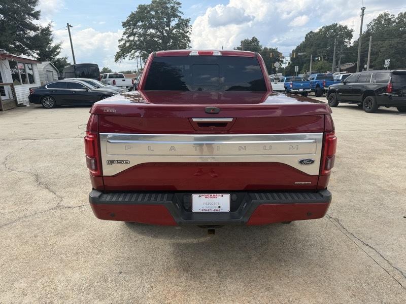 Ford F-150 Platinum 4WD SuperCrew 5.5' Box 2016