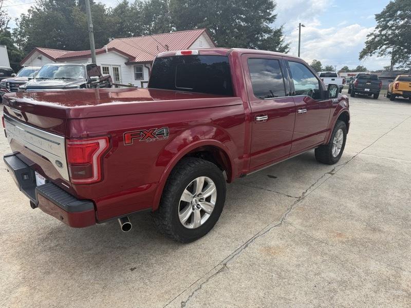 Ford F-150 Platinum 4WD SuperCrew 5.5' Box 2016