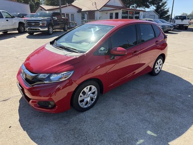 Red 2019 Honda Fit Hatchback Front-Wheel Drive Automatic