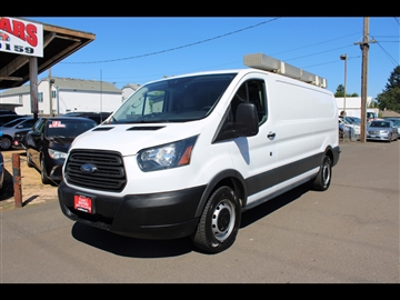 2017 Ford Transit Van T-150 148" Low Rf 8600 GVWR Swing-Out RH Dr
