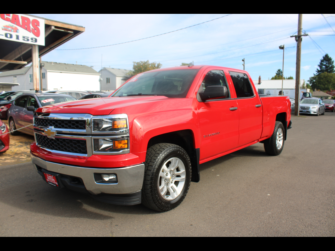 2014 Chevrolet Silverado 1500 4WD Crew Cab 153.0" LT w/1LT