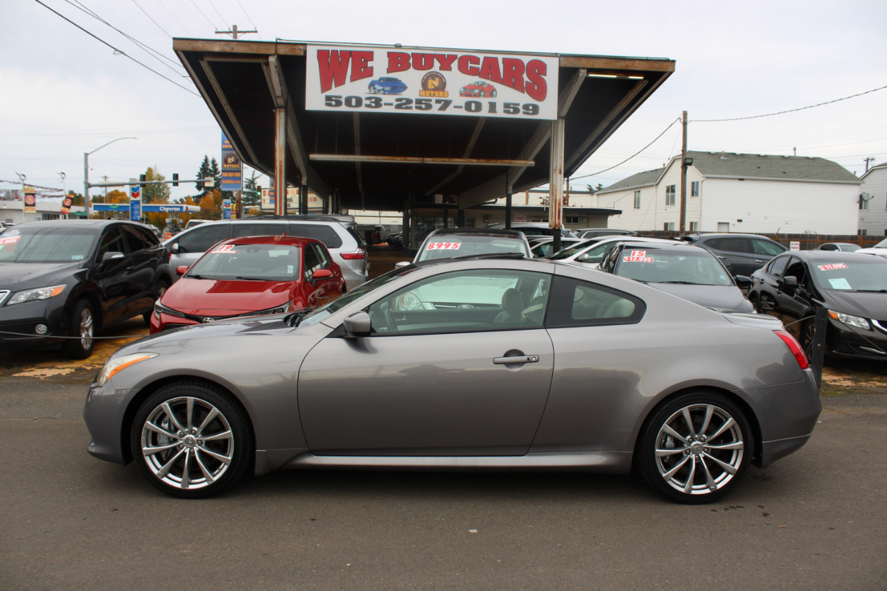 Infiniti G37 Coupe 2dr Sport 2008 Infiniti G37 Coupe 2dr Sport 2008