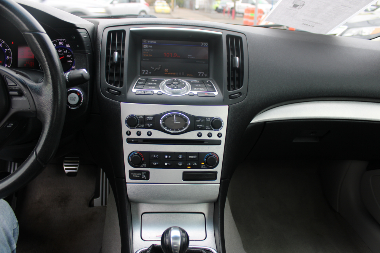 Infiniti G37 Coupe 2dr Sport 2008 Infiniti G37 Coupe 2dr Sport 2008