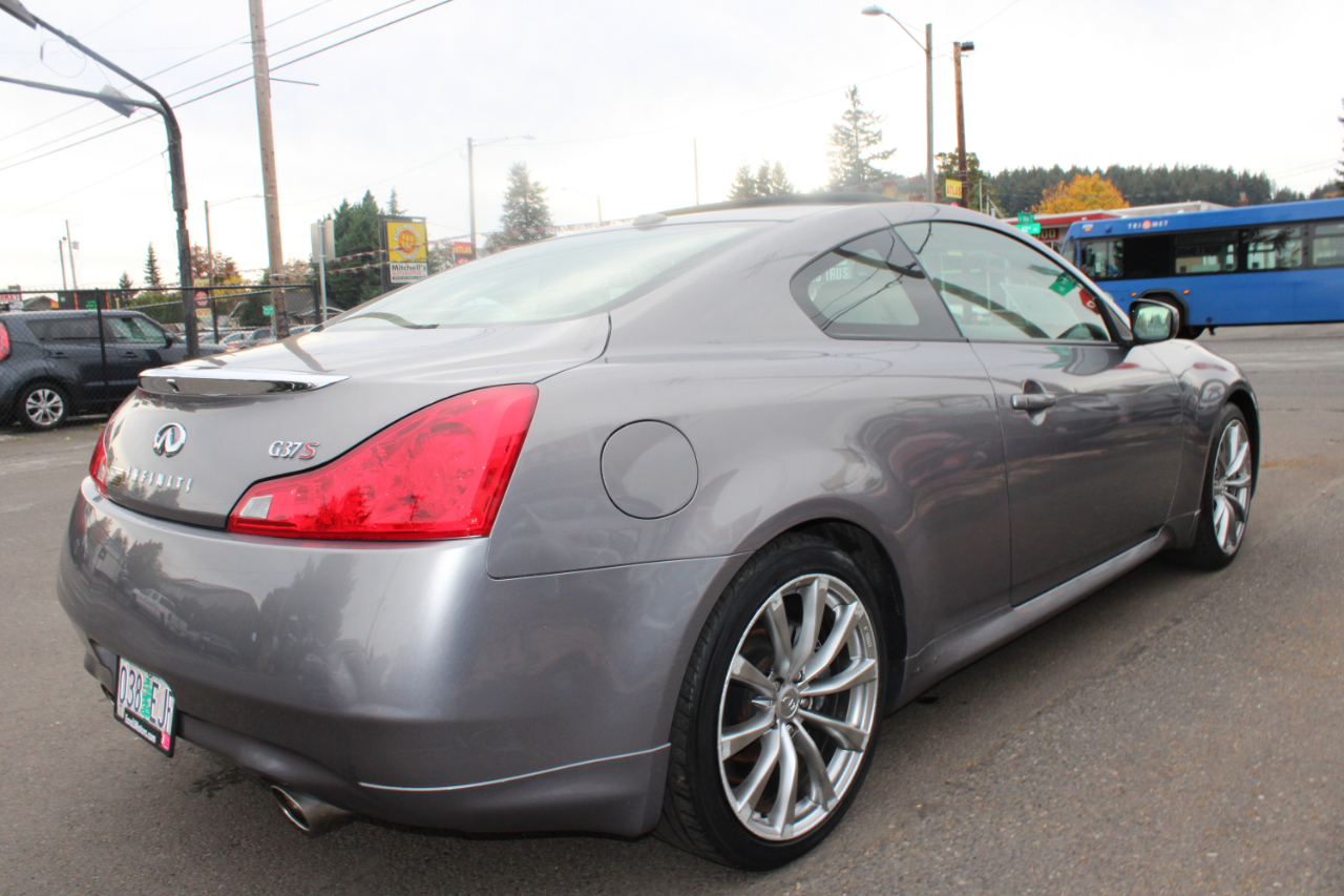 Infiniti G37 Coupe 2dr Sport 2008 Infiniti G37 Coupe 2dr Sport 2008