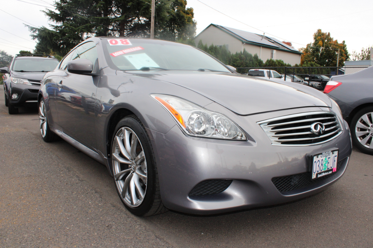 Infiniti G37 Coupe 2dr Sport 2008 Infiniti G37 Coupe 2dr Sport 2008