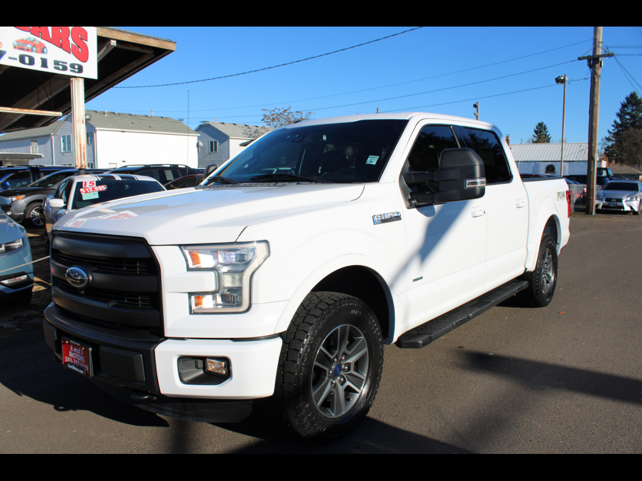 2015 Ford F-150 CREW CAB Lariat 4WD
