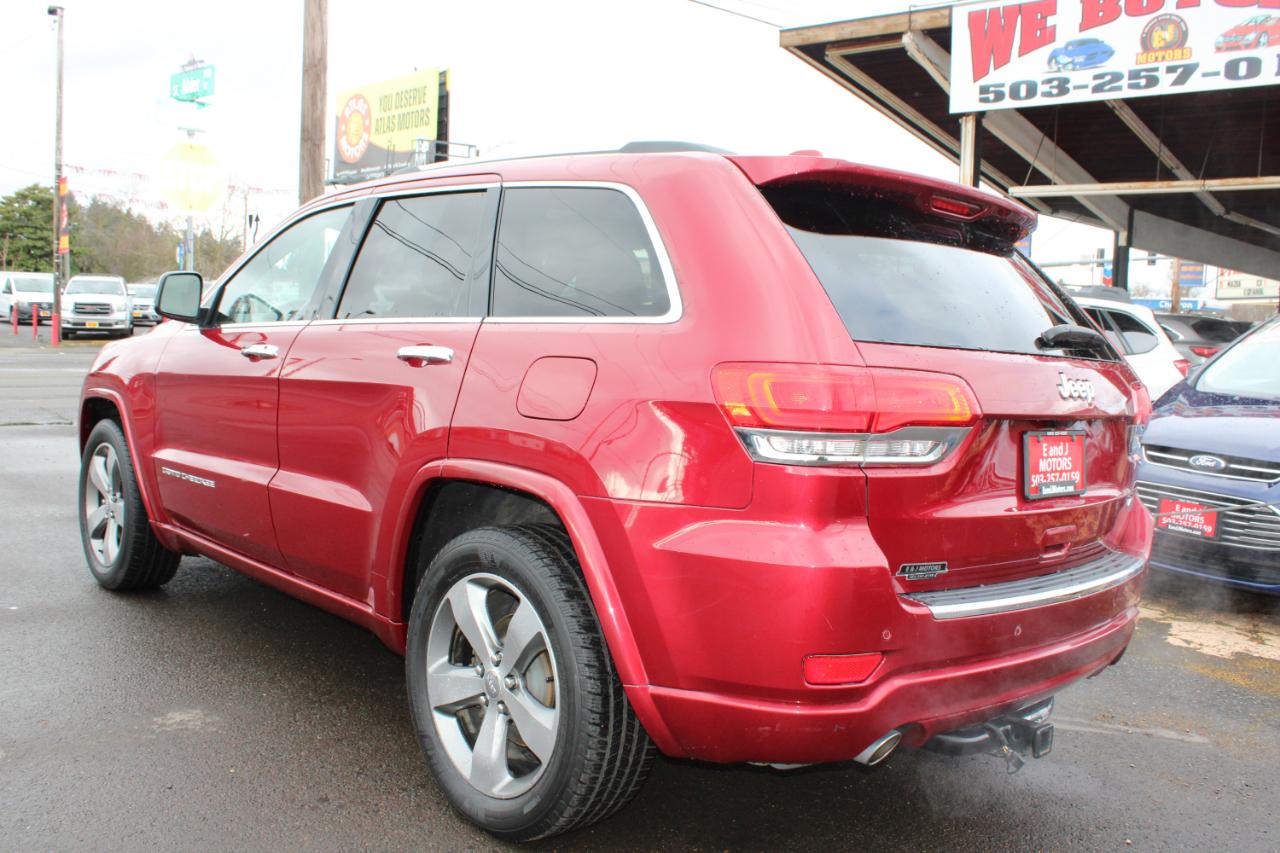Jeep Grand Cherokee RWD 4dr Overland 2014