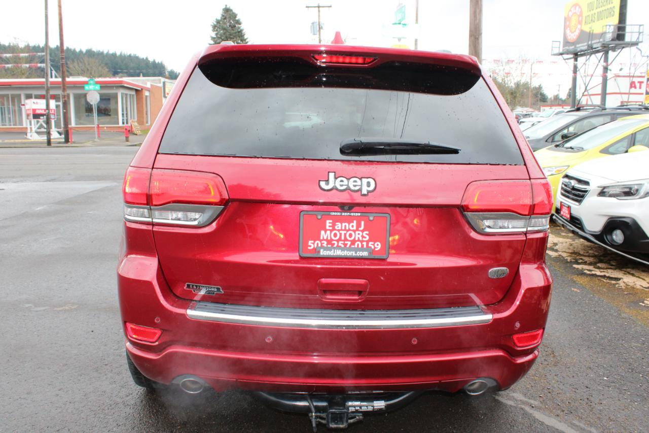 Jeep Grand Cherokee RWD 4dr Overland 2014