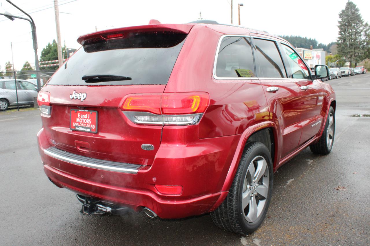 Jeep Grand Cherokee RWD 4dr Overland 2014