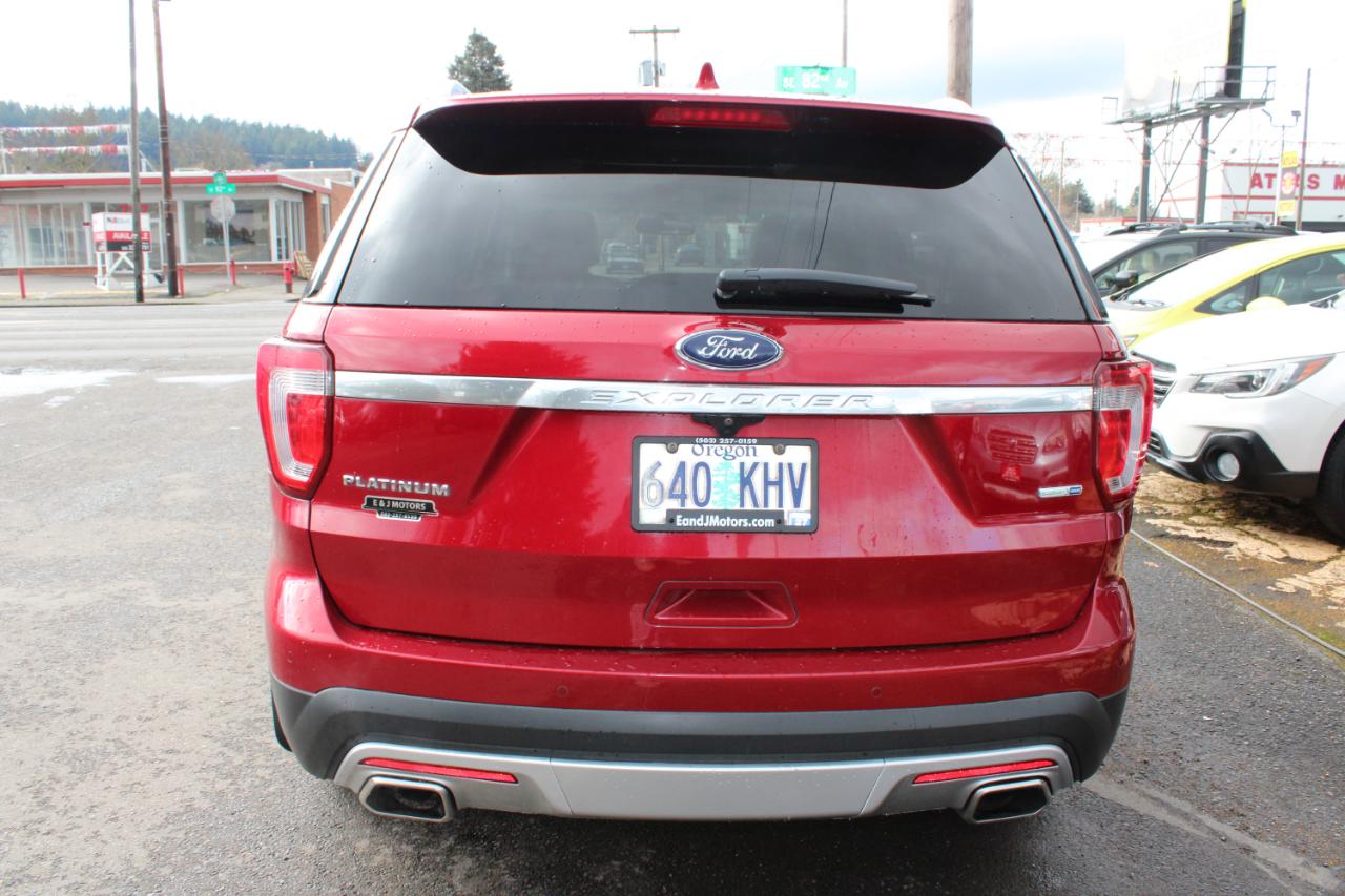 Ford Explorer 4WD 4dr Platinum 2016