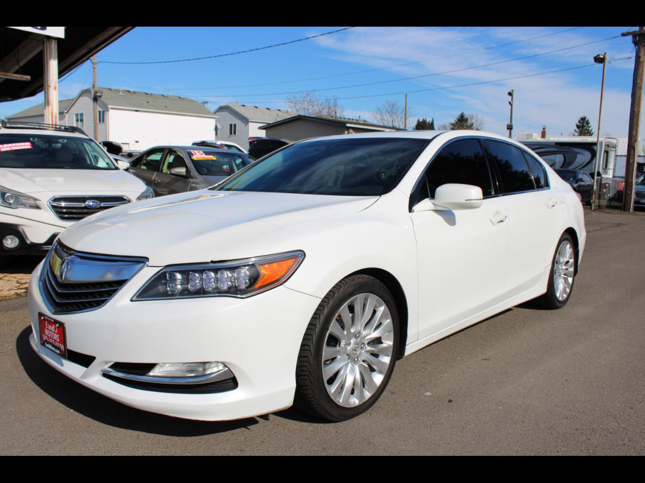 Acura RLX 4dr Sdn Tech Pkg 2014