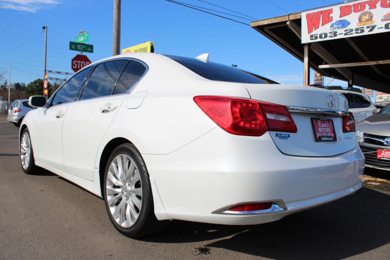 Acura RLX 4dr Sdn Tech Pkg 2014