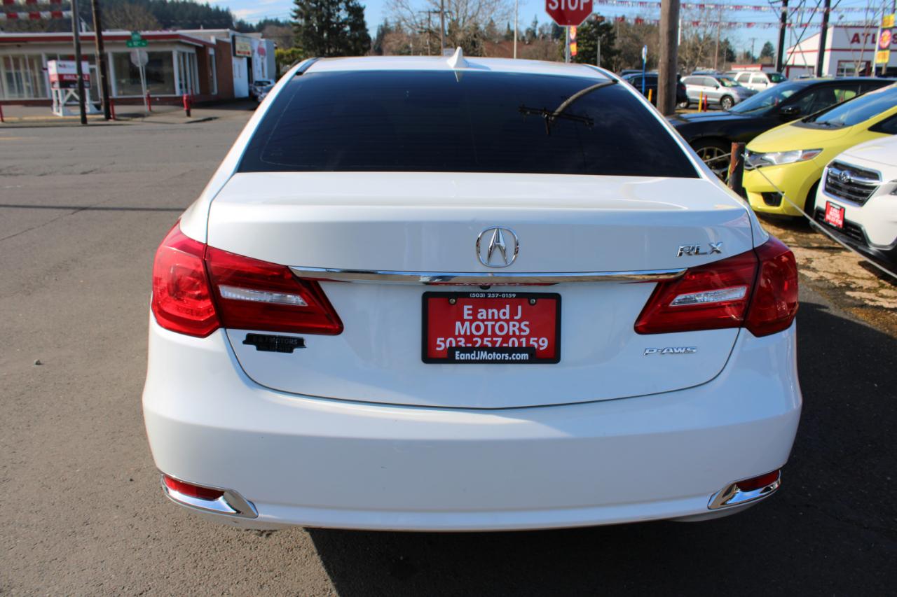 Acura RLX 4dr Sdn Tech Pkg 2014