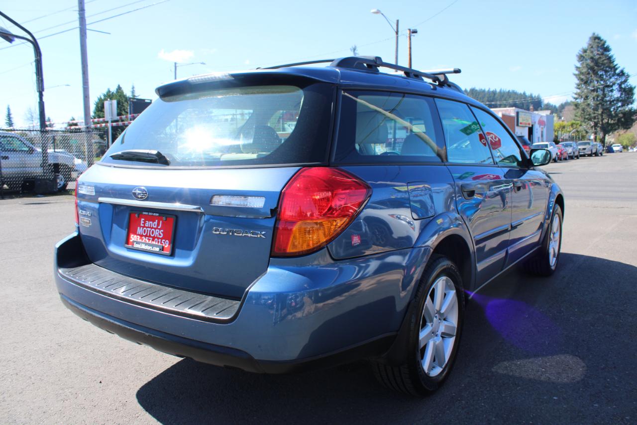 Subaru Legacy Wagon 4dr H4 AT Outback 2007